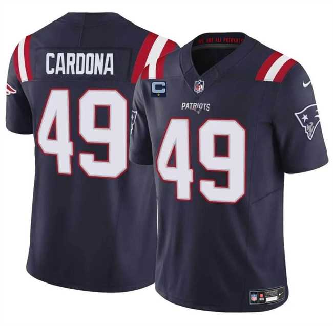 Men & Women & Youth New England Patriots #49 Joe Cardona Navy F.U.S.E. With 1-Star C Patch Vapor Limited Stitched Jersey,We sell and wholesale Men & Women & Youth New England Patriots #49 Joe Cardona Navy F.U.S.E. With 1-Star C Patch Vapor Limited Stitched Jersey on line form chian!